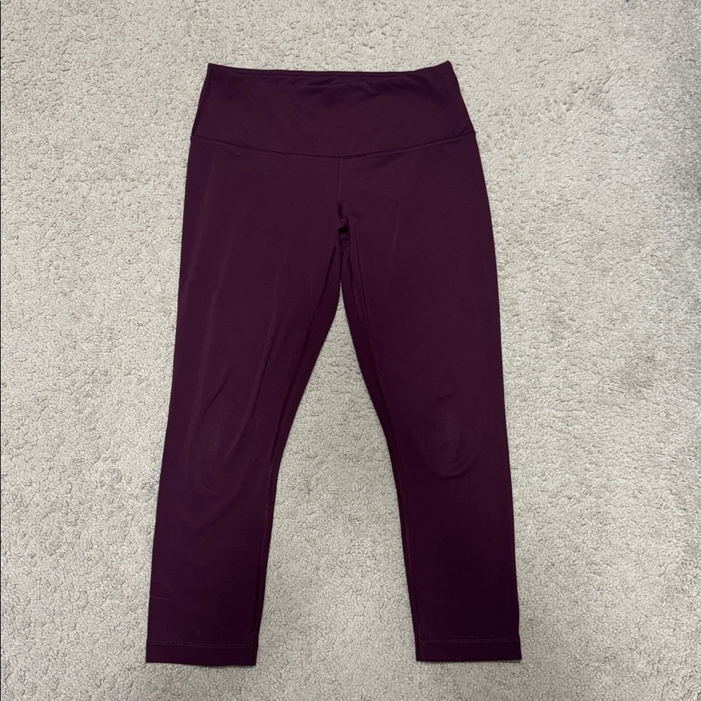 Yogalicious Nude Tech Ultra Soft High-Waist Leggings - Plum - Size M